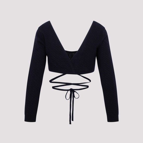 Patou Wrap Knitted Top - NWT